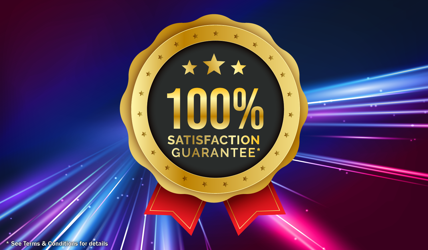 100% Satisfaction Guarantee